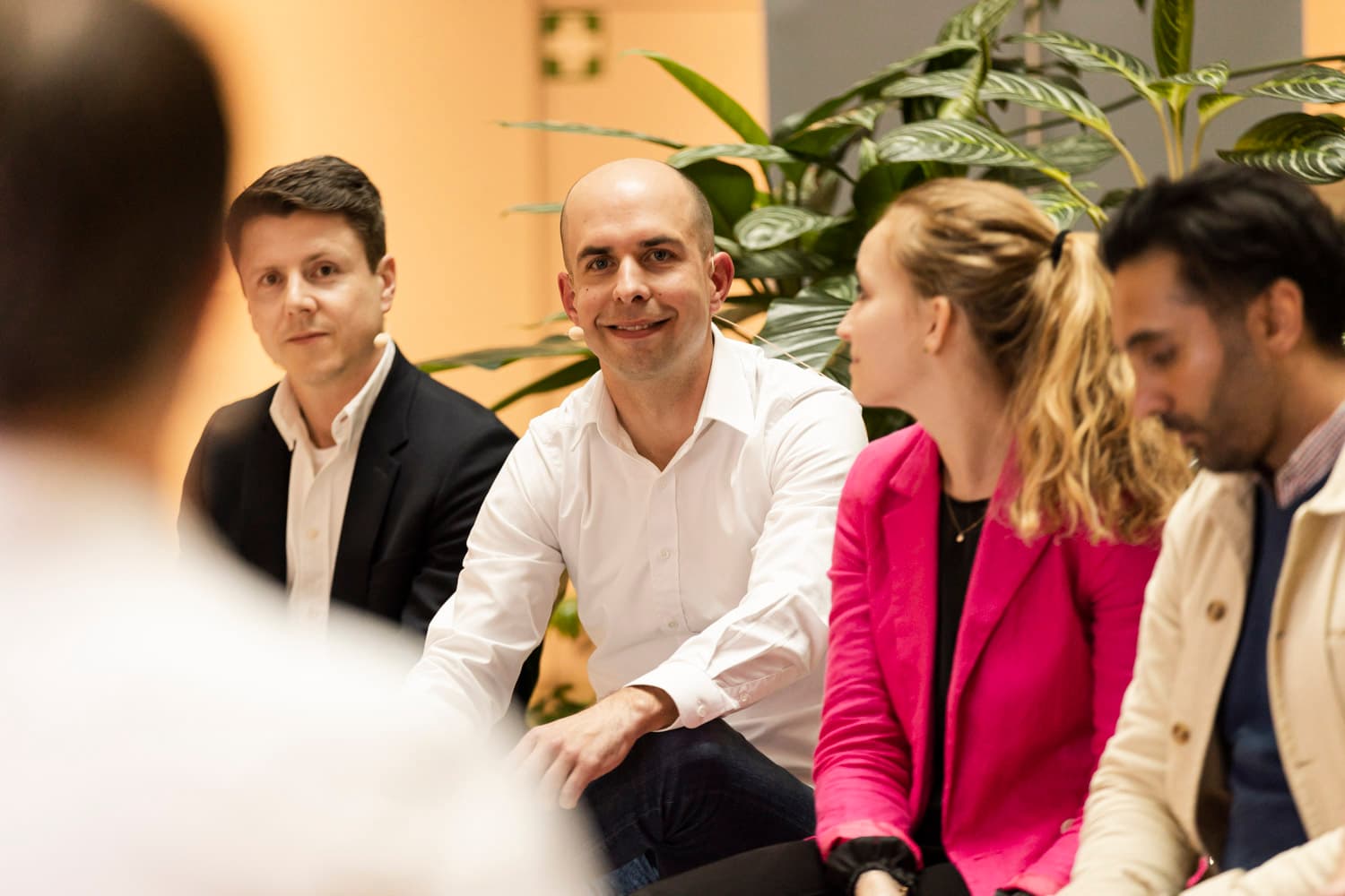 Publikum Finance 4 Startups - Yatta-COO Manuel Bork in der Bildmitte